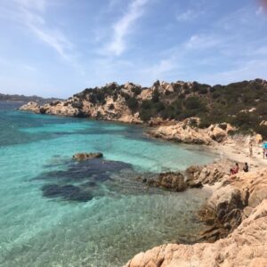 spiaggia di Cala Caprarese a Caprera