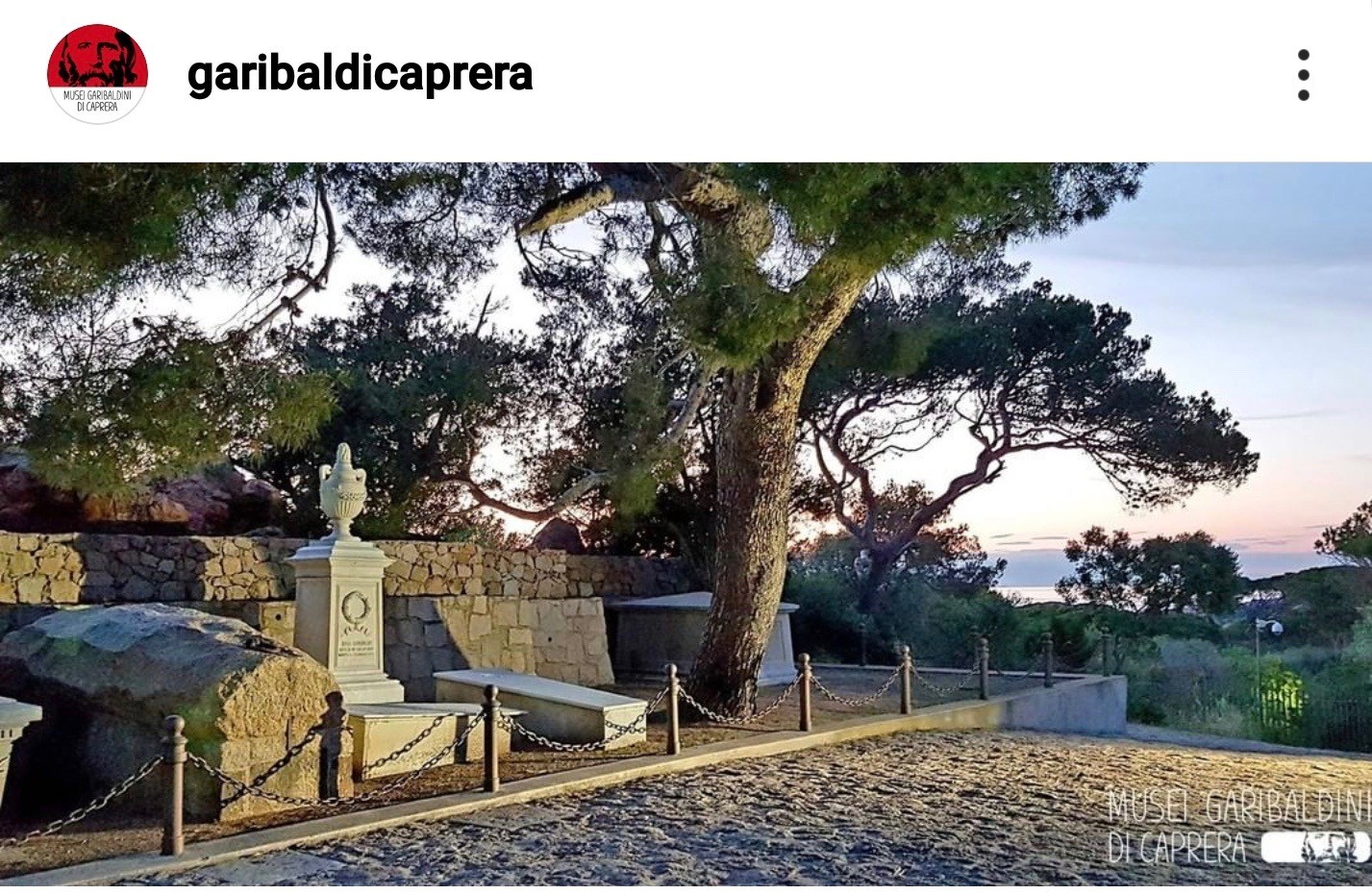 Garibaldi house in the island of Caprera Sardinia Italy