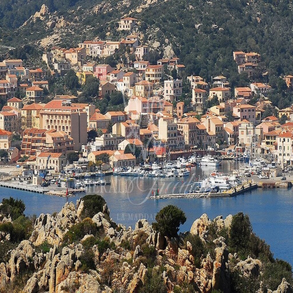 la maddalena isald sardinia historic centre