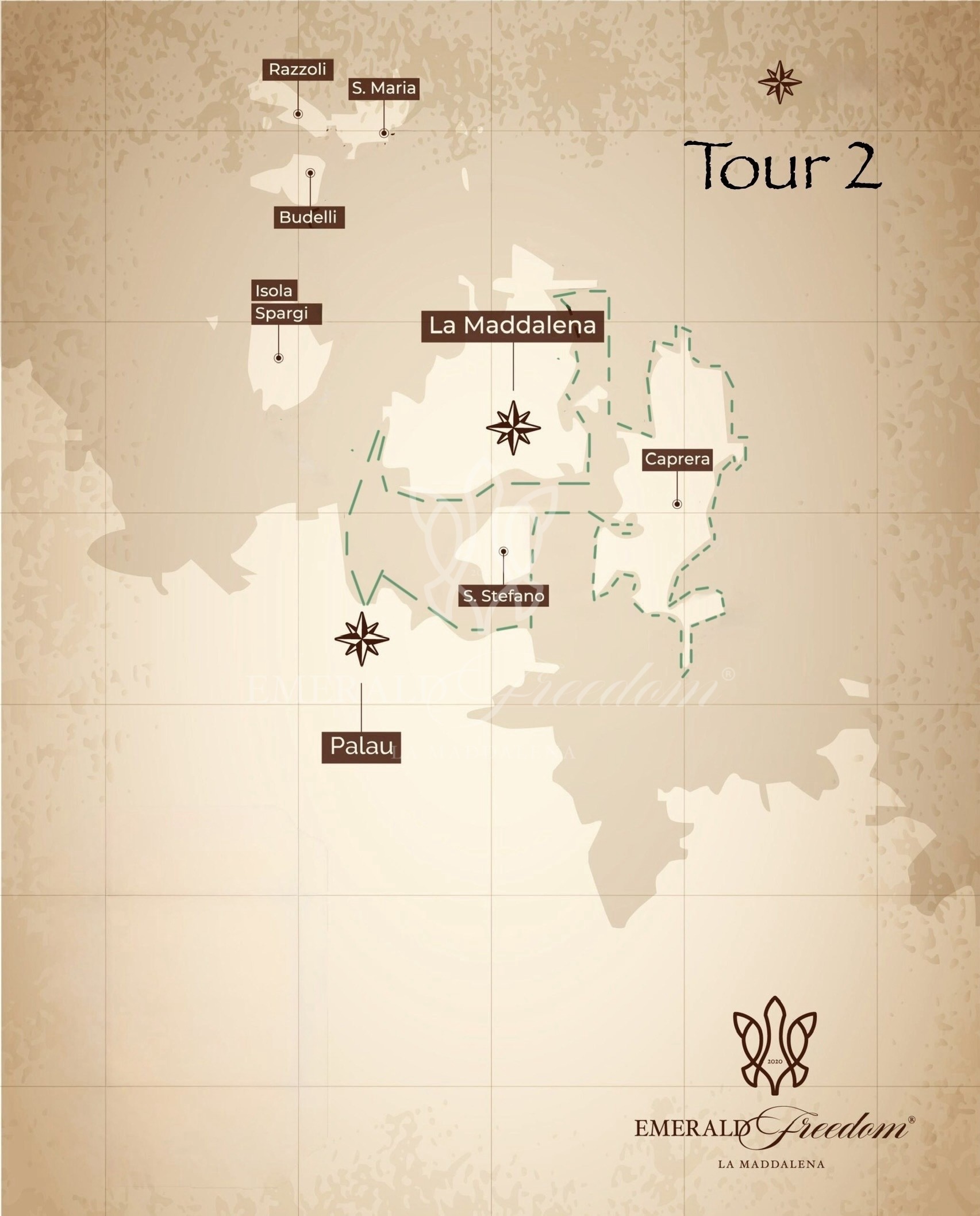 Arcipelago Maddalena | Tour in barca di Mezza Giornata e Skipper