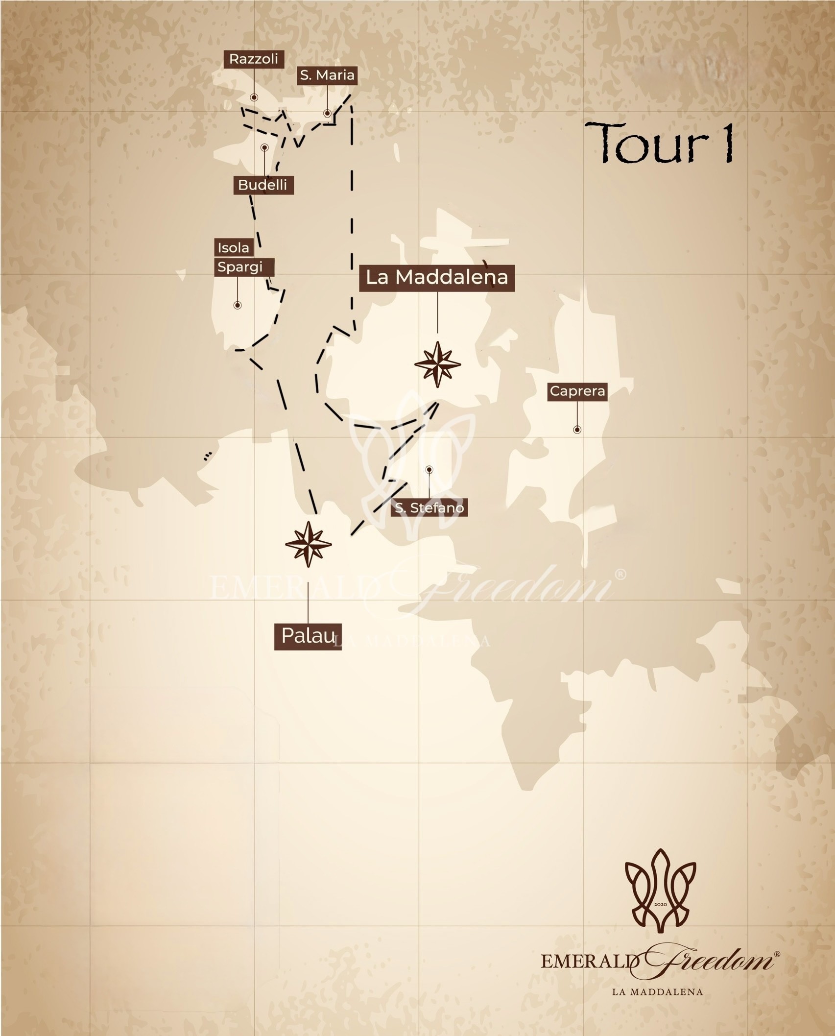 half day boat tour la maddalena archipelago trip